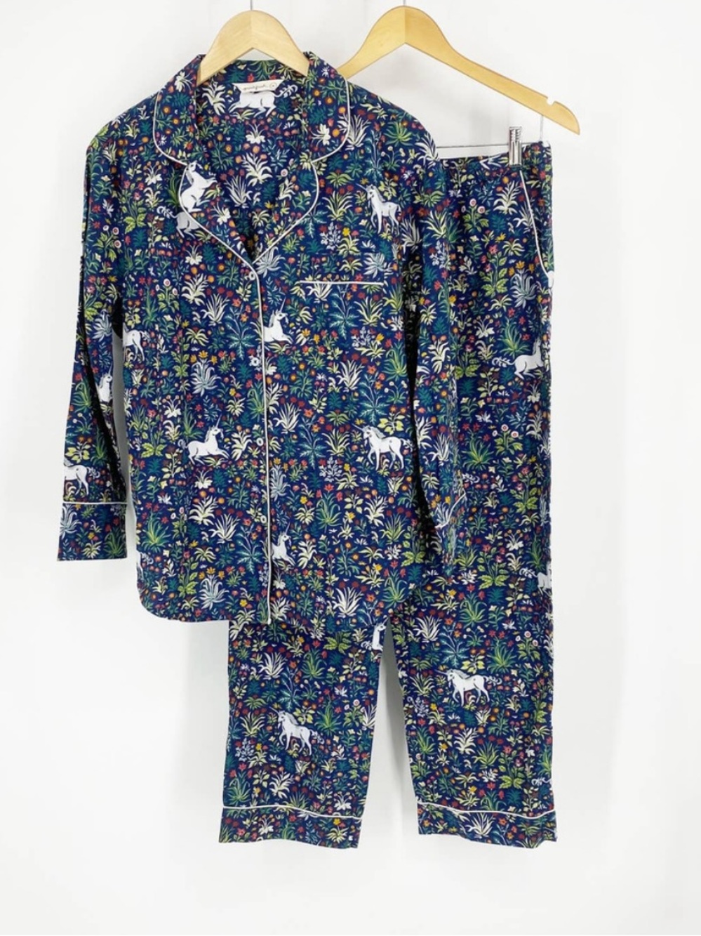 Printfresh - Unicorn's Garden Long Sleep Set - Indigo - Size L - Picture 6 of 8